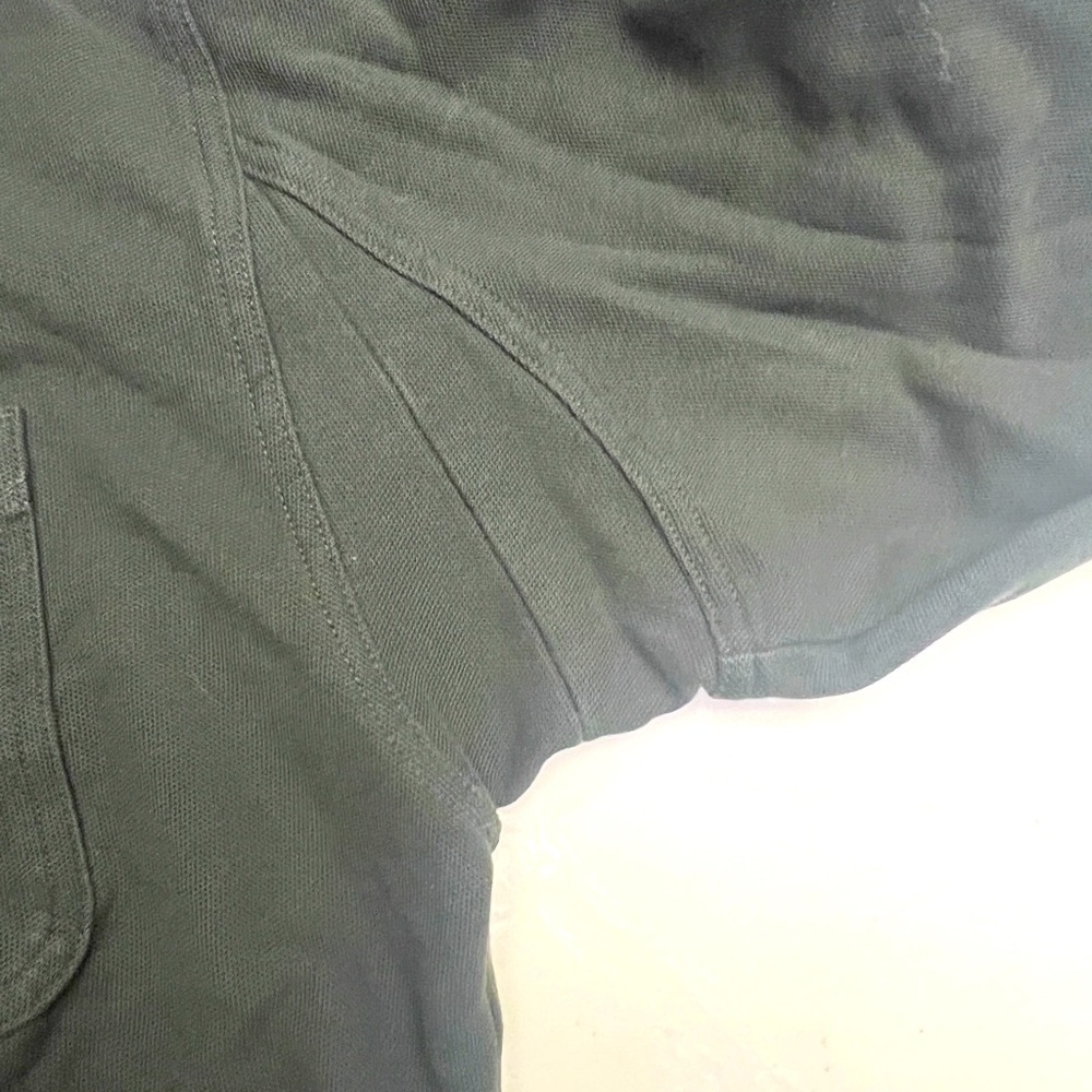 Duluth Trading Co long sleeve men’s pique polo - size L - forest green - Picture 6 of 7